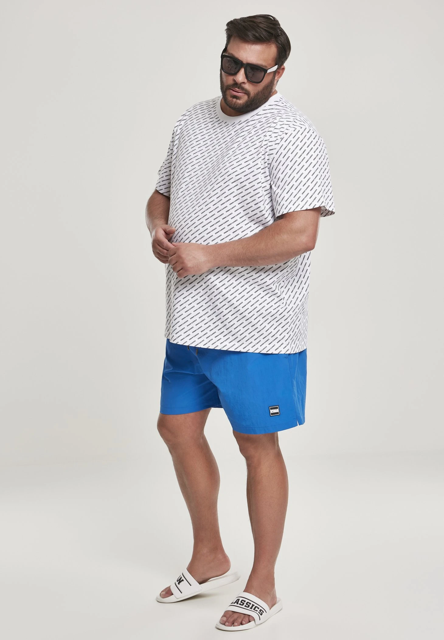 URBAN CLASSICS Block - Zwemshorts - Cobalt Blue 4 URBAN CLASSICS Block - Zwemshorts - Cobalt Blue - Afbeelding 2