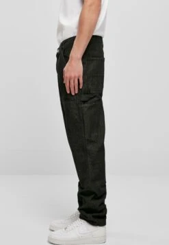 URBAN CLASSICS Double - Straight Leg Jeans - Realblack Washed -Urban Classics 9c3f785294ed4206899fcf915c87b279