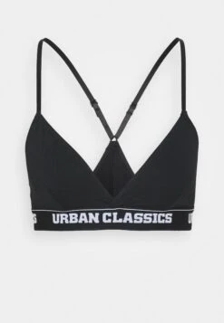 URBAN CLASSICS Damen LadiesLogo Bra - Bustier - Black -Urban Classics 9cc9079c1d2a499d972bf408e06fc4d2