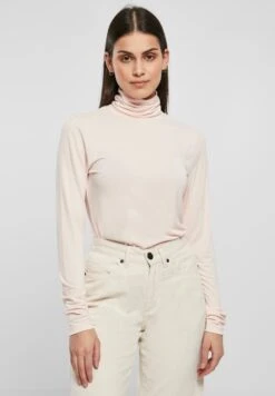 URBAN CLASSICS Turtleneck Longsleeve - Longsleeve - Pink