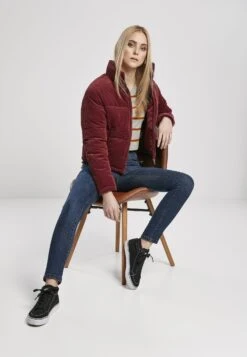 URBAN CLASSICS Winterjas - Burgundy -Urban Classics 9e3d205c4a07430796ee5c87c35d1ade