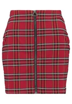 URBAN CLASSICS Ladies Short Checker Skirt - Minirok - Red/Black -Urban Classics 9f3139e612764d6d92a80ff8e245c387