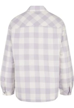 URBAN CLASSICS Langarm - Overhemdblouse - Whitesand Softlilac -Urban Classics a016d76b514c4568b1f5718f18d18fac