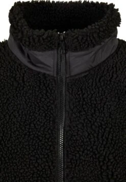 URBAN CLASSICS Basic- Fleecejas - Black -Urban Classics a05451d6225047d0ad7990253ddbddec