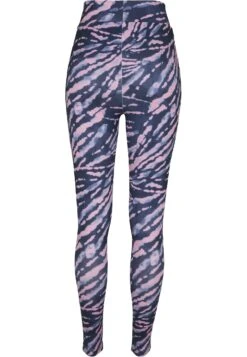 URBAN CLASSICS Legging - Darkshadow/Pink -Urban Classics a0e9e969bb844ff894f2448b59502494