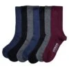 URBAN CLASSICS 7 Pack - Sokken - Black/Charcoal/Cherry/Darkblue 2 URBAN CLASSICS 7 Pack - Sokken - Black/Charcoal/Cherry/Darkblue -Urban Classics a1c8c7d3a0304a158d6fd20e6de939d2