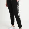 Ladies College Contrast - Trainingsbroek - Black/White