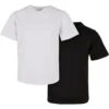 URBAN CLASSICS 2-Pack - T-Shirt Basic - White Black -Urban Classics a2ad0b395ba24341ade0121f18577d2c