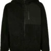 URBAN CLASSICS Sherpa - Jas - Black -Urban Classics a4a8772db4264d94a735dba6d4032fb5