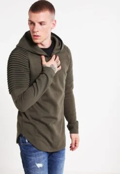 URBAN CLASSICS Hoodie - Olive