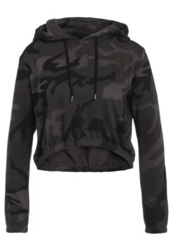 URBAN CLASSICS Cropped - Hoodie - Dark -Urban Classics a53d49981ccb463aa1f42fb241851b7d