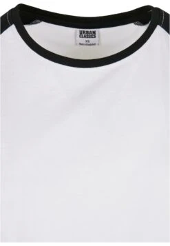 URBAN CLASSICS Raglan Tee - Jerseyjurk - White Black 16 URBAN CLASSICS Raglan Tee - Jerseyjurk - White Black -Urban Classics a67833dc56a64d249f24eb28500083e1