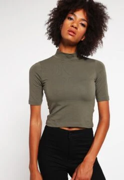URBAN CLASSICS T-Shirt Print - Olive