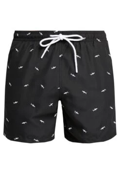 URBAN CLASSICS Embroidery Swim - Zwemshorts - Black -Urban Classics a6c7f7a5ea9e46cb8407006401a95dd0