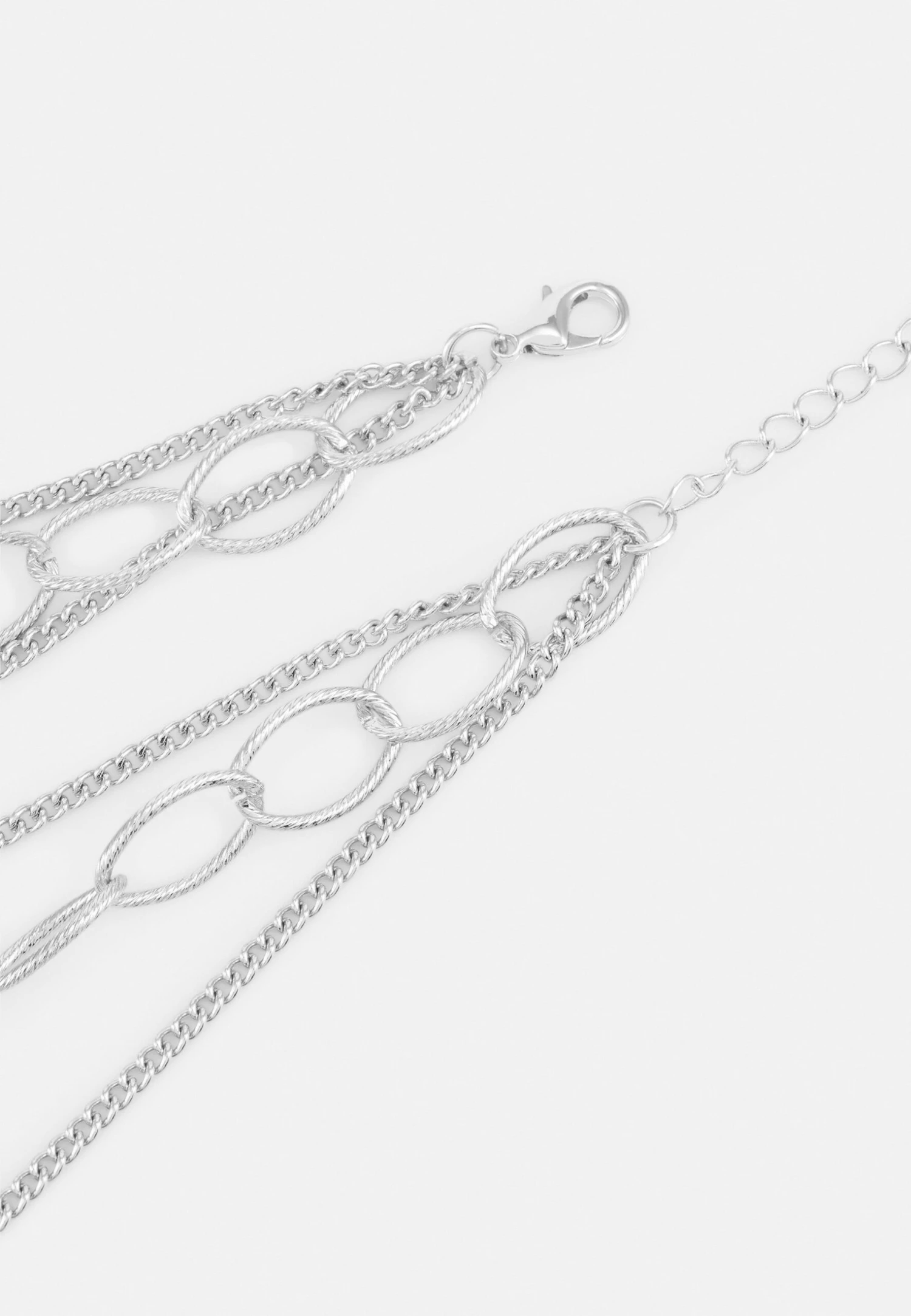 URBAN CLASSICS Ocean Layering Necklace Unisex - Ketting - Silver-Coloured 4 URBAN CLASSICS Ocean Layering Necklace Unisex - Ketting - Silver-Coloured - Afbeelding 2