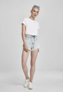 URBAN CLASSICS Ladies Basic Box Tee - T-Shirt Basic - White -Urban Classics a85476ac8d244aef8befcf3a9b73a47c