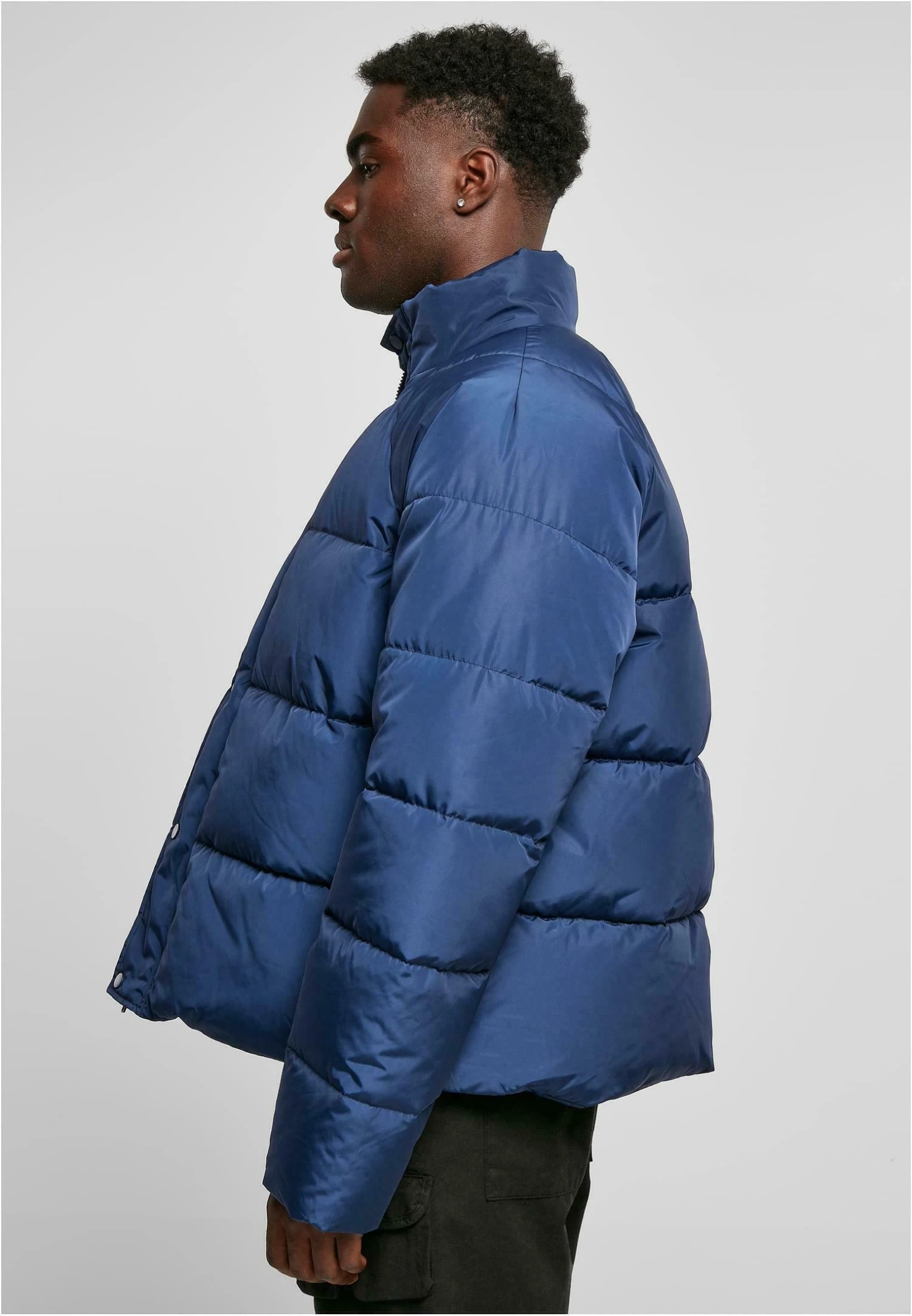 URBAN CLASSICS Raglan- Winterjas - Darkblue 7 URBAN CLASSICS Raglan- Winterjas - Darkblue - Afbeelding 5