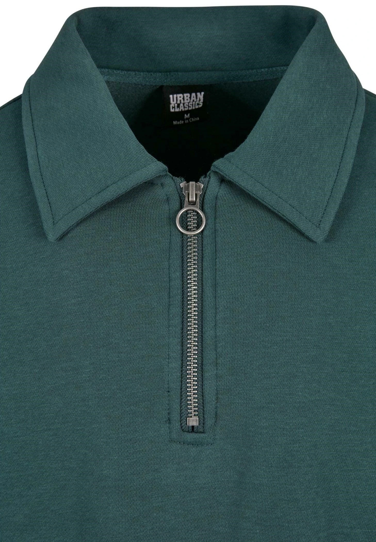 URBAN CLASSICS Collar Crew - Poloshirt - Bottlegreen 10 URBAN CLASSICS Collar Crew - Poloshirt - Bottlegreen - Afbeelding 8
