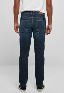 URBAN CLASSICS Straight Leg Jeans - Darkblue Destroyed Washed -Urban Classics a948aebf4cf54ac1b2525f4854404e04