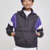 URBAN CLASSICS Jas - Black/Ultraviolet/White -Urban Classics a9ab029f99b142faad26685520de384b