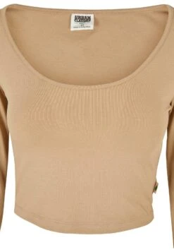 URBAN CLASSICS Cropped Longsleeve - Longsleeve - Unionbeige -Urban Classics a9c9fbff7b014f0ebab11eaca79c1e26