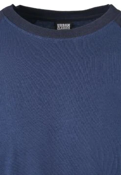 URBAN CLASSICS Raglan Contrast Ls - Longsleeve - Darkblue/Midnightnavy -Urban Classics a9ea9ccd4df8497cbef5052aa845ed03