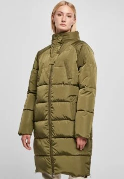 URBAN CLASSICS High Neck- Winterjas - Olive