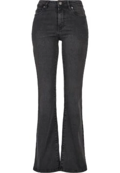 URBAN CLASSICS High Waist - Flared Jeans - Black Washed 19 URBAN CLASSICS High Waist - Flared Jeans - Black Washed -Urban Classics ab7bda4cd44940418ab39a7b38a447cd