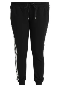 Ladies College Contrast - Trainingsbroek - Black/White -Urban Classics ac3c356b75414abcac98c2c1b4a731d5