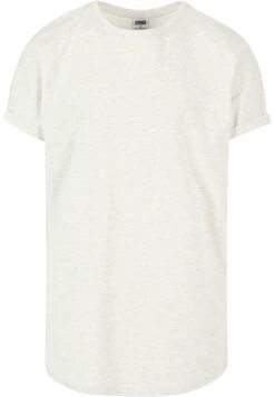 URBAN CLASSICS Long Shaped Turnup- T-Shirt Basic - Lightgrey -Urban Classics ad5b58c7ae8547dcbb8c003d9c30410b