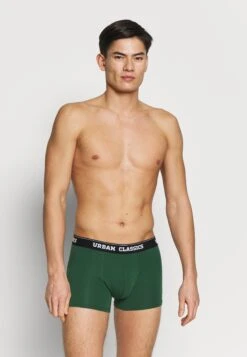 URBAN CLASSICS Shorts 3 Pack - Onderbroeken - Dark Green / Black -Urban Classics aeb192260dc441189aed3b5a4eb1c670