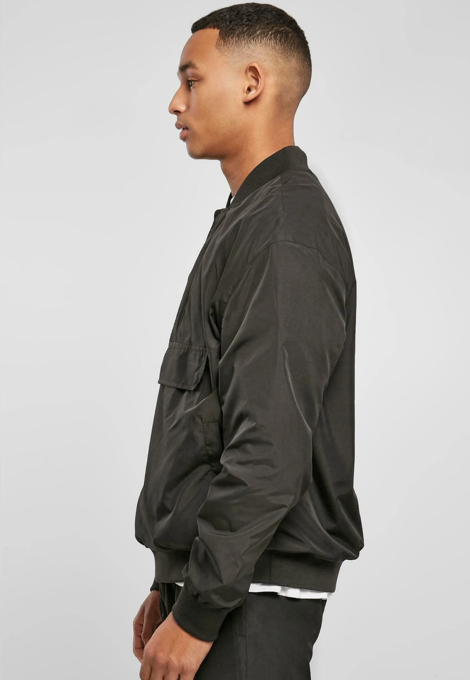 URBAN CLASSICS Bomberjacks - Black 5 URBAN CLASSICS Bomberjacks - Black - Afbeelding 3