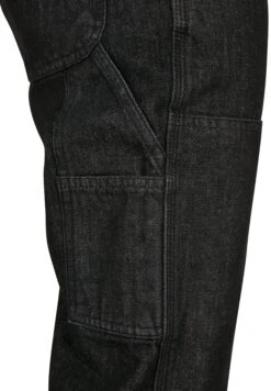URBAN CLASSICS Double - Straight Leg Jeans - Realblack Washed -Urban Classics af7c97aeecf04676a4211447d68c0041