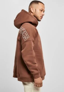 URBAN CLASSICS Oversized Logo Hoody - Hoodie - Bark -Urban Classics aff115e6511948f0b737345848da7b48