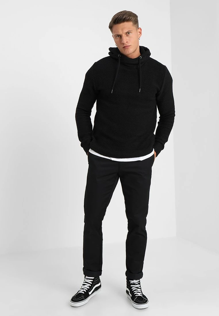 URBAN CLASSICS Terry Inside Out Hoody - Trui - Black 4 URBAN CLASSICS Terry Inside Out Hoody - Trui - Black - Afbeelding 2