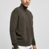 URBAN CLASSICS Oversized Roll Neck Sweater - Trui - Blackbird