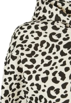 URBAN CLASSICS Short Aop College - Hoodie - White/Sand/Leo -Urban Classics b0e280d29e8d4985b1b02335c9237e8b