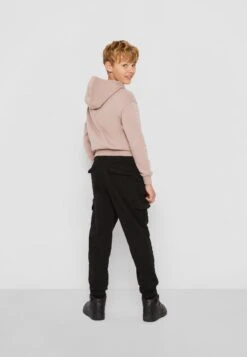 URBAN CLASSICS High Waist - Cargobroek - Black -Urban Classics b157cf02277844c3ba18a337f8ad3fab