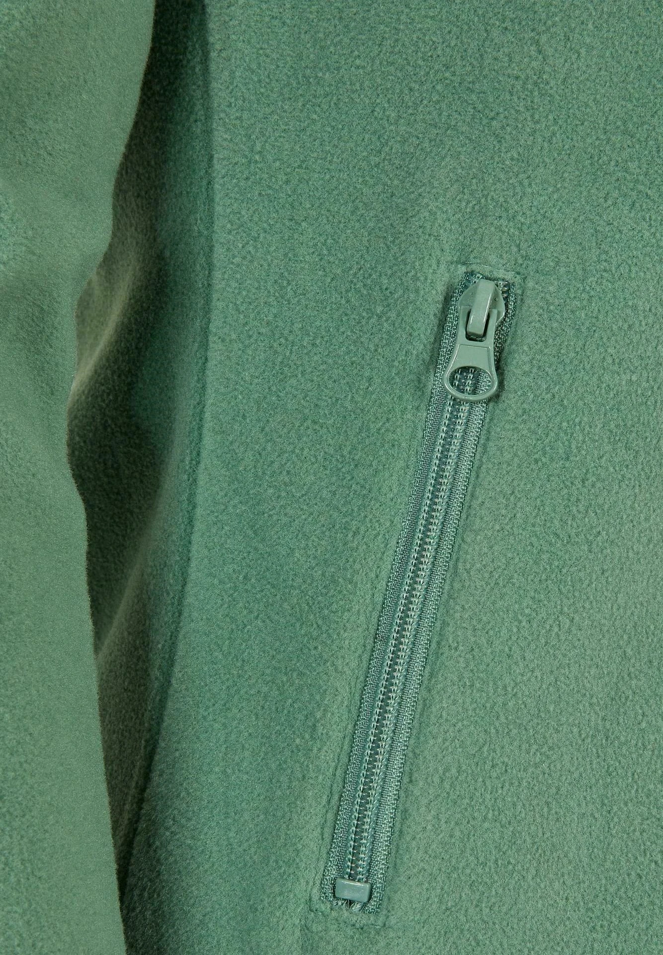 URBAN CLASSICS Zip Hoodie- Fleecejas - Salvia 13 URBAN CLASSICS Zip Hoodie- Fleecejas - Salvia - Afbeelding 11