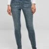 URBAN CLASSICS Mid Waist- Jeans Skinny Fit - Midstone Washed -Urban Classics b32729ebfbbf46aa8050fb6005cdbc31