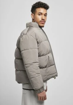 URBAN CLASSICS Cropped Puffer Jacket - Winterjas - Asphalt -Urban Classics b3b8d2aa59e745c6aab031025a6e9e4a