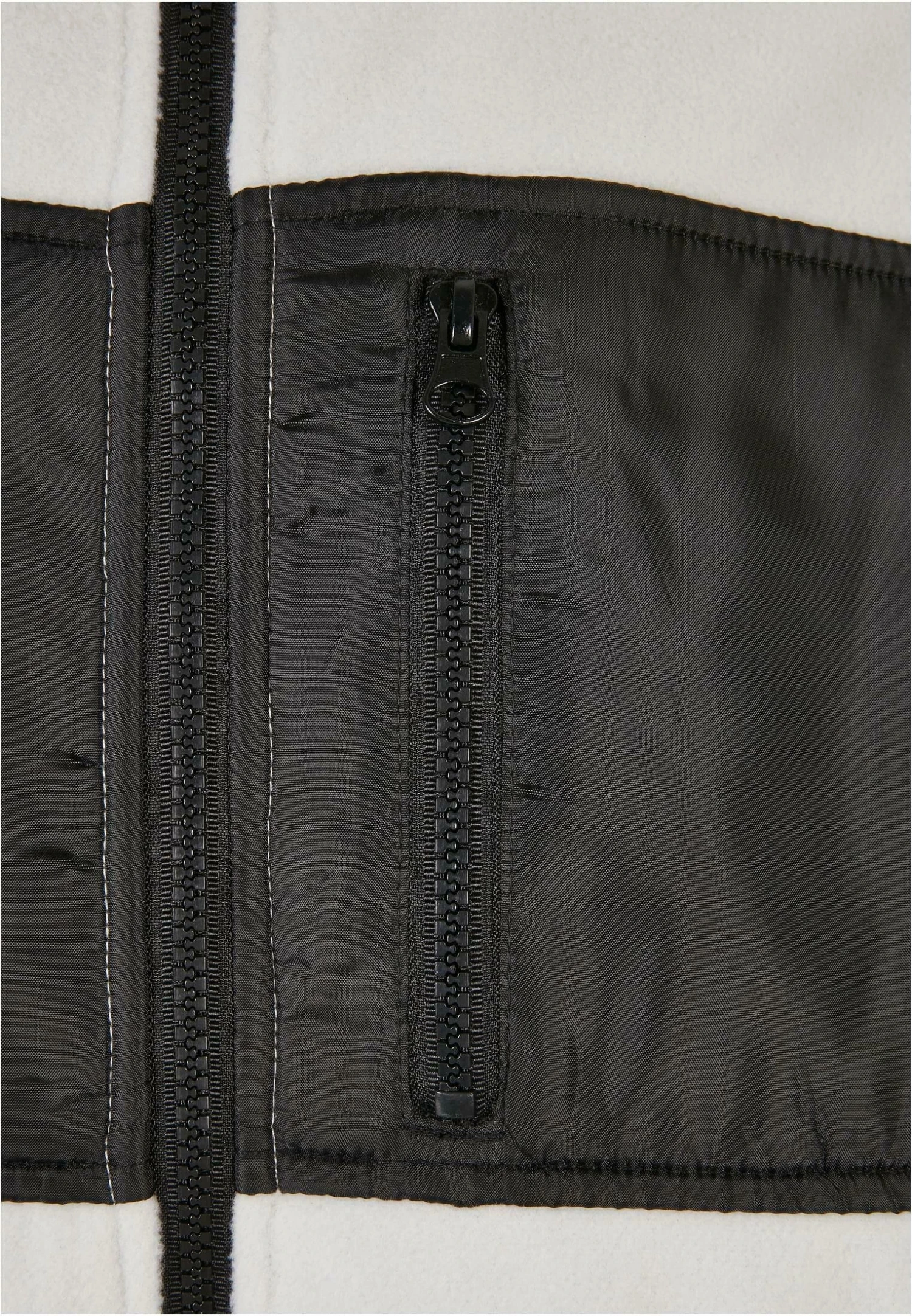 URBAN CLASSICS Patched Micro- Fleecejas - Wolfgrey 7 URBAN CLASSICS Patched Micro- Fleecejas - Wolfgrey - Afbeelding 5