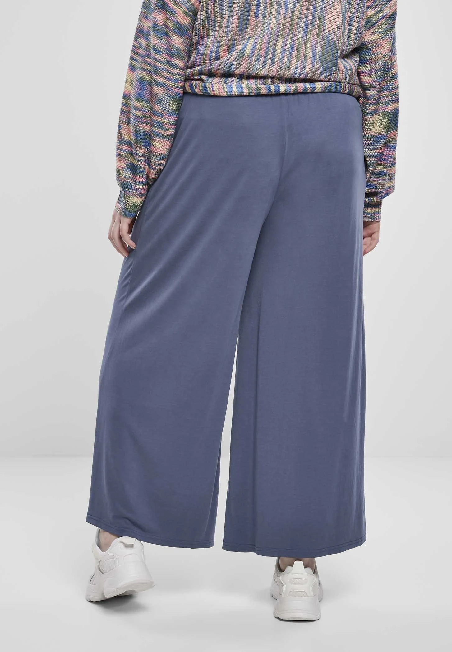 URBAN CLASSICS Culotte - Broek - Vintageblue 5 URBAN CLASSICS Culotte - Broek - Vintageblue - Afbeelding 3