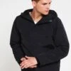 URBAN CLASSICS Padded Pull Over Jacket - Jas - Black -Urban Classics b3e6757711b5432a89d61dcb22a55b68