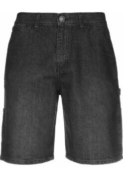 URBAN CLASSICS Carpenter - Jeansshort - Real Black Washed