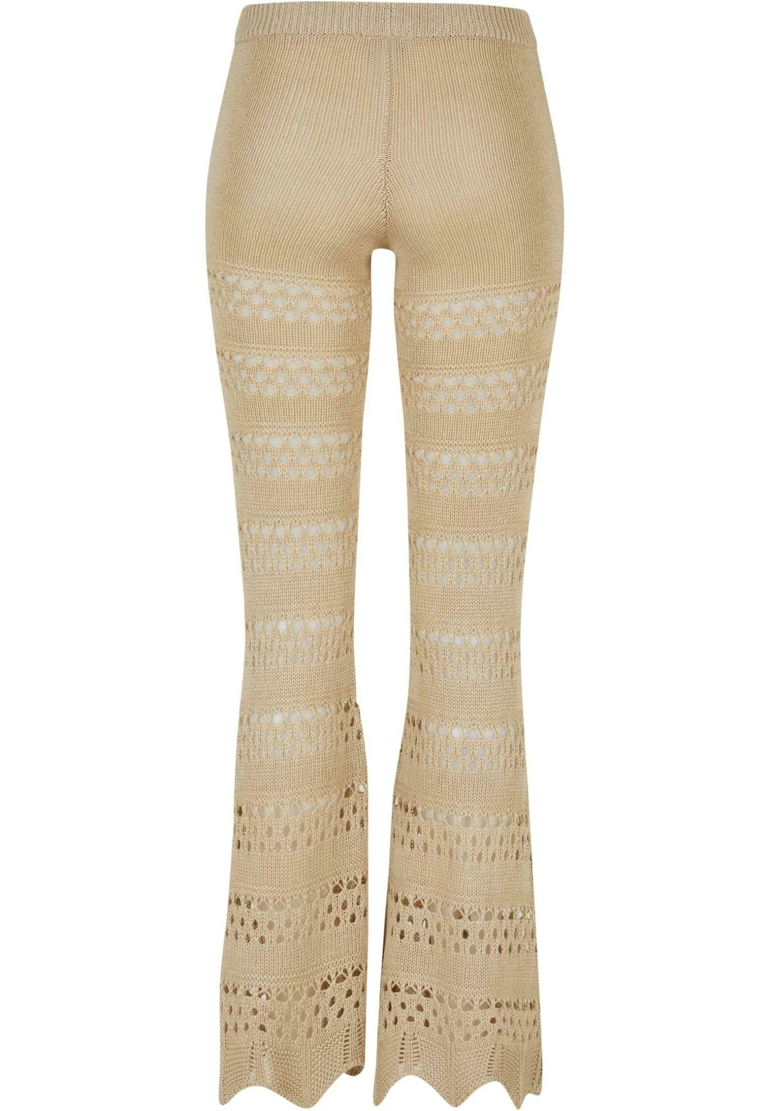URBAN CLASSICS Flared Crochet - Broek - Softseagrass 4 URBAN CLASSICS Flared Crochet - Broek - Softseagrass - Afbeelding 2