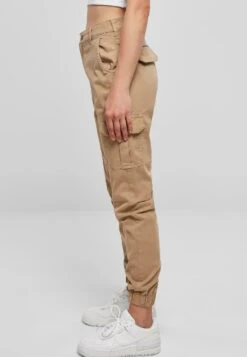 URBAN CLASSICS High Waist - Cargobroek - Unionbeige -Urban Classics b4edc796b6eb4b9b95d4766b252eb330