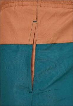 URBAN CLASSICS Block- Zwemshorts - Teal Toffee -Urban Classics b537912c3cd74656b1b7a2fce7c86c3f