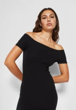 URBAN CLASSICS Off Shoulder - Etui-Jurk - Black 13 URBAN CLASSICS Off Shoulder - Etui-Jurk - Black -Urban Classics b53e79cfb2c24a7bb88ece7368f7869c