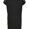 URBAN CLASSICS Ladies Lace Tee Dress - Jurk - Schwarz -Urban Classics b53ed05703ae4c09beae6e7d8dfeb7cb